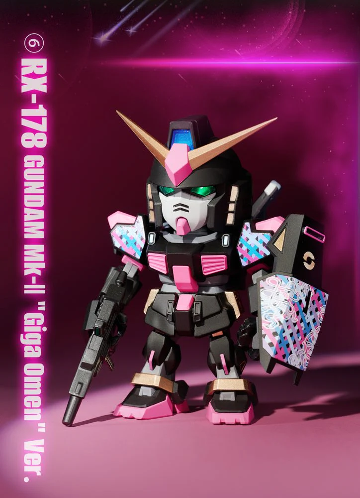 QMSV Mini Zeta Gundam Transformation (set of 8) - Image 4
