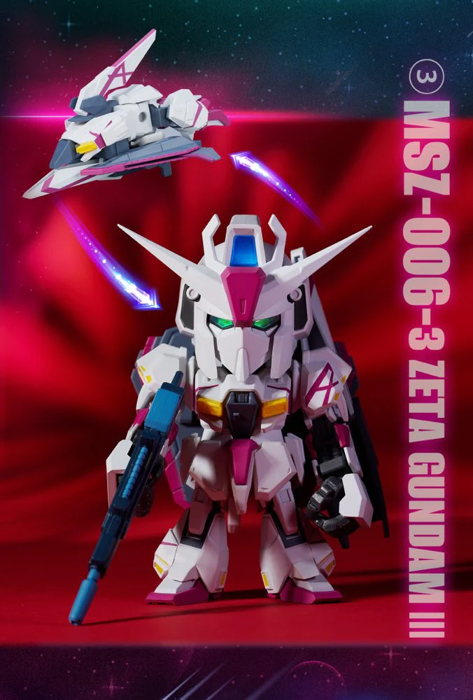QMSV Mini Zeta Gundam Transformation (set of 8) - Image 7