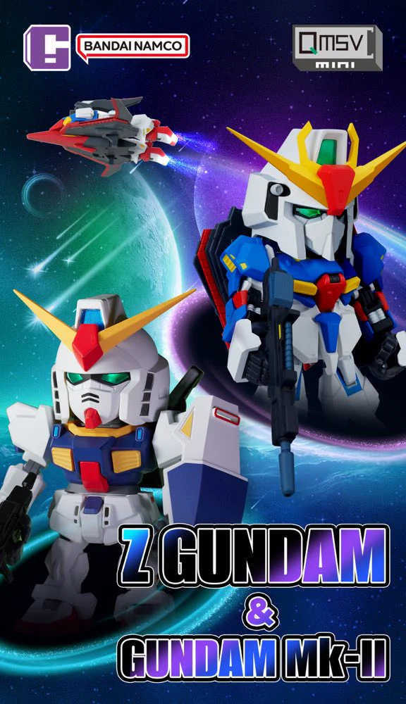 QMSV Mini Zeta Gundam Transformation (set of 8) - Image 9