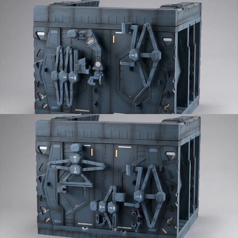 Realistic Model 1/144 Archangel Hangar (GS05) - Image 9
