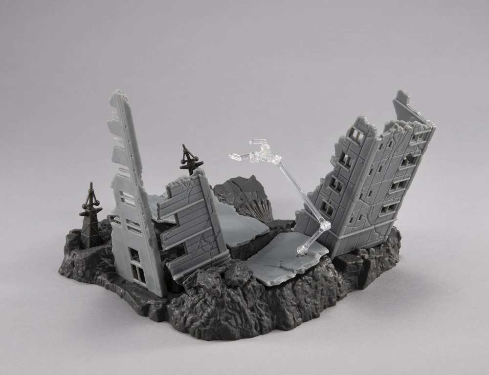 Realistic Model 1/144 G Structure The Abandoned Buildings in New Yark City (Material Color Edition) (GS02M) - Image 12
