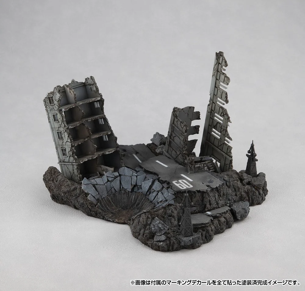 Realistic Model 1/144 G Structure The Abandoned Buildings in New Yark City (Material Color Edition) (GS02M) - Image 15
