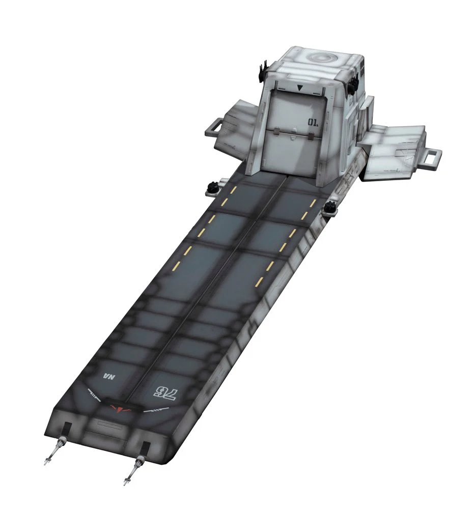 Realistic Model 1/144 Nahel Argama Catapult Deck UC Ver. (Mobile Suit Gundam Unicorn/NT) - Image 3