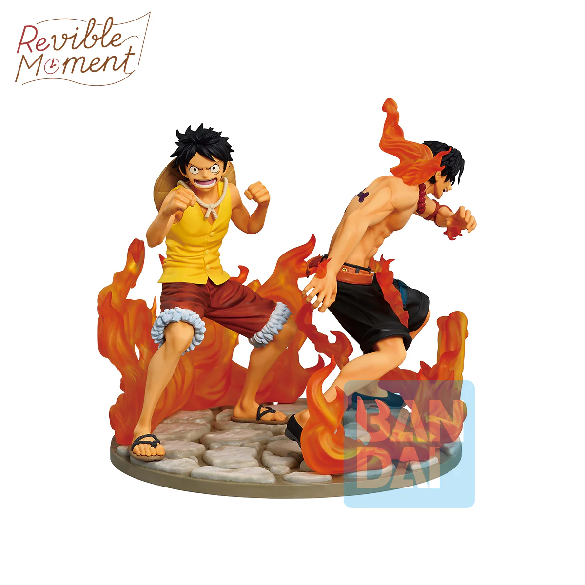 Revible Moment Ichibansho Figure Ace & Luffy (Dramatic Memories) (One Piece) - Image 4