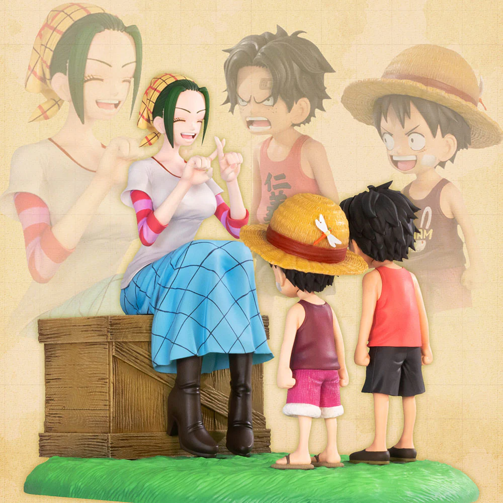 Revible Moment Ichibansho Figure: Memories of Foosha Village (Road to Down) (One Piece)