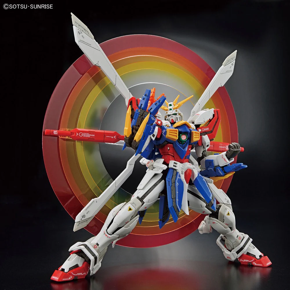 RG GF13-017NJII God Gundam (Burning Gundam) - Image 5