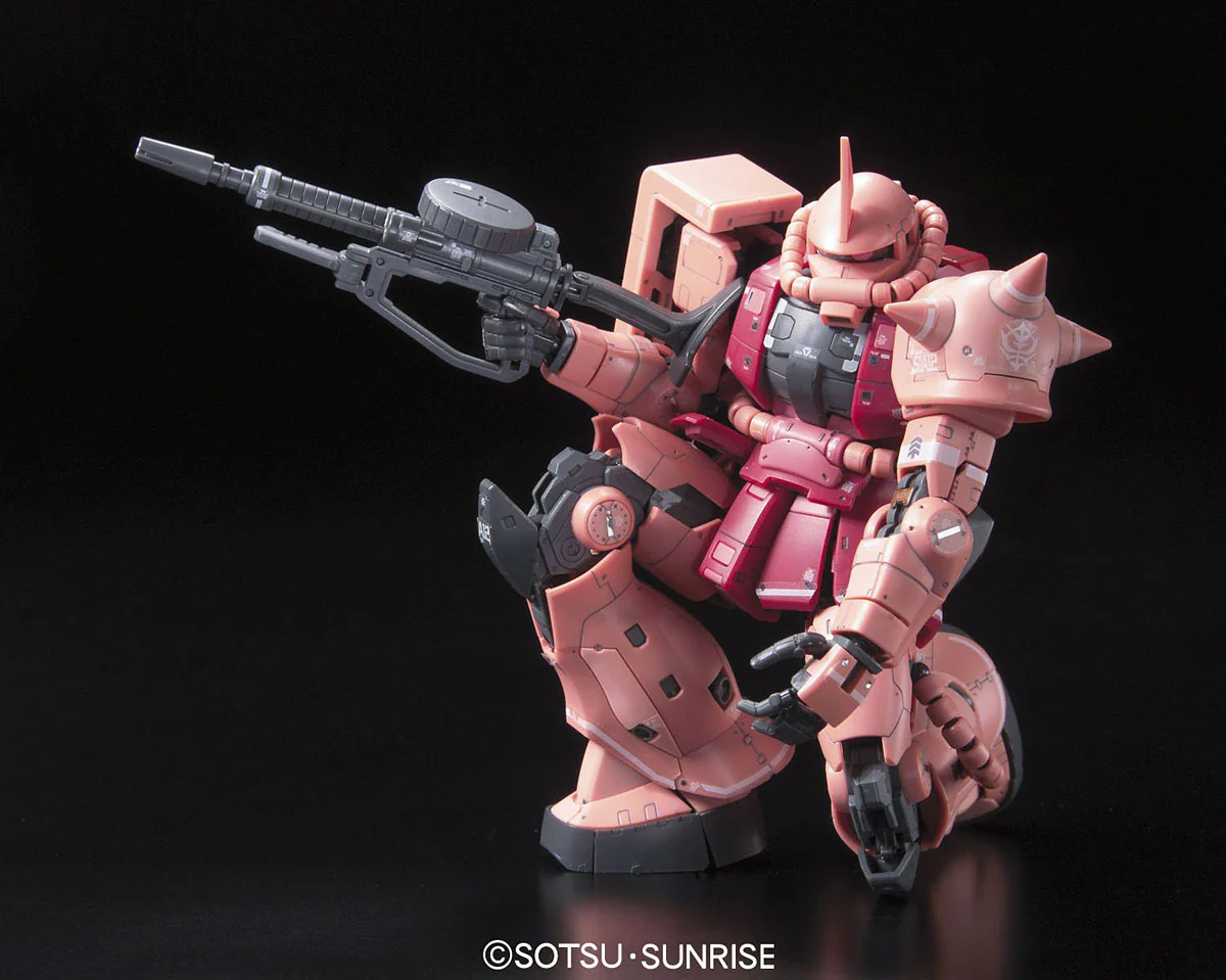 RG MS-06S Zaku II Char Custom - Image 6