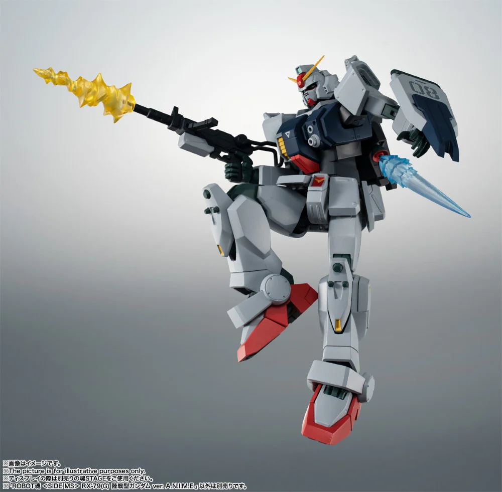 Robot Spirits Gundam Ground Type Ver. A.N.I.M.E. - Image 14