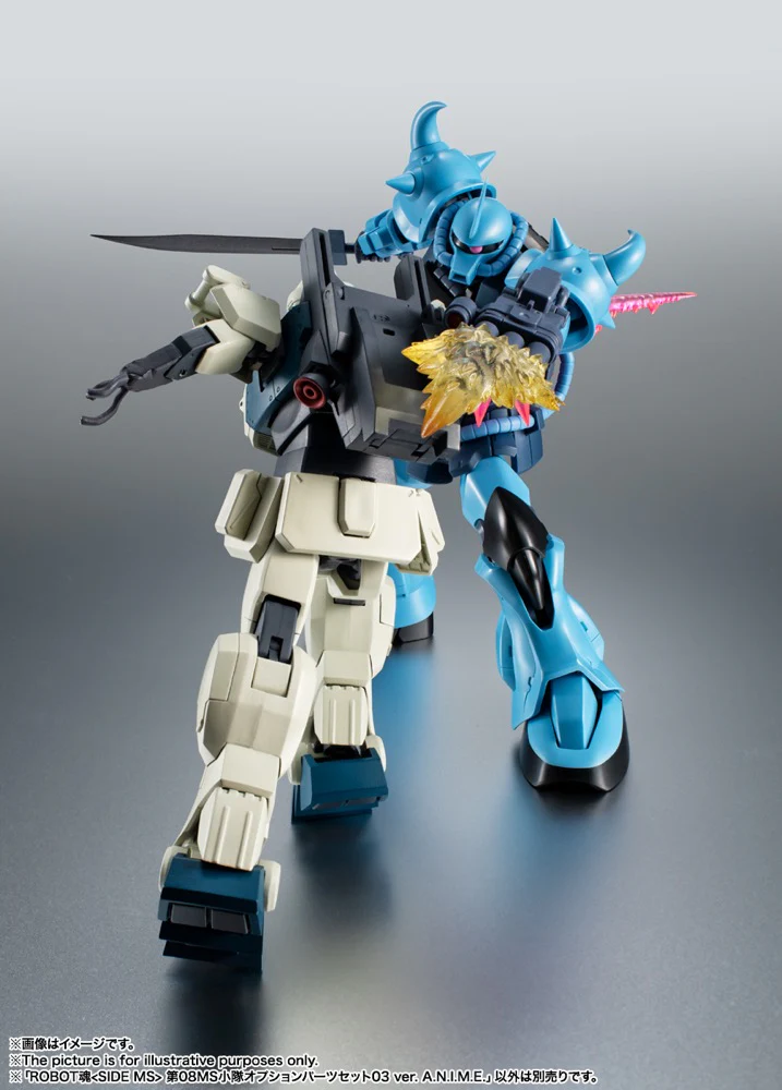 Robot Spirits Mobile Suit Gundam: The 08th MS Team Option Parts Set 03 Ver. A.N.I.M.E. - Image 11