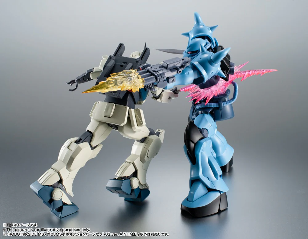 Robot Spirits Mobile Suit Gundam: The 08th MS Team Option Parts Set 03 Ver. A.N.I.M.E. - Image 12