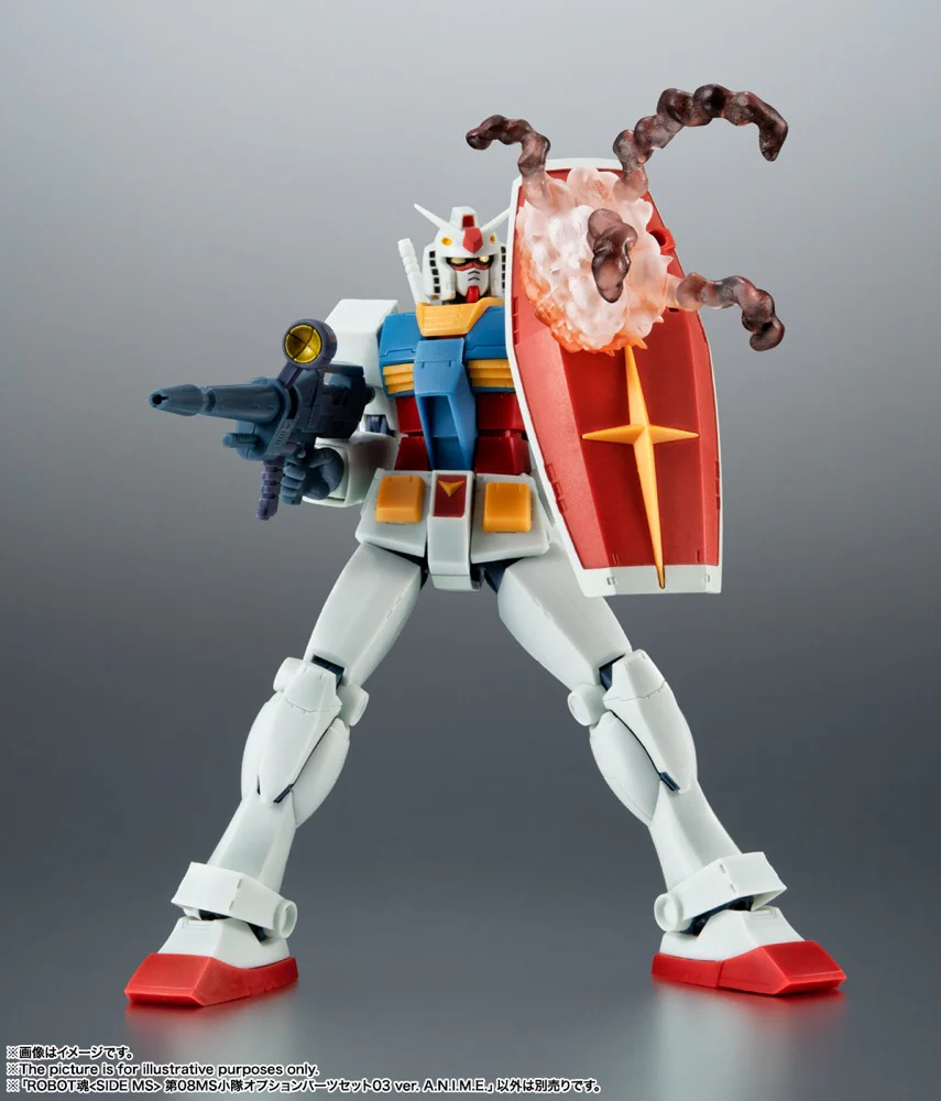 Robot Spirits Mobile Suit Gundam: The 08th MS Team Option Parts Set 03 Ver. A.N.I.M.E. - Image 13