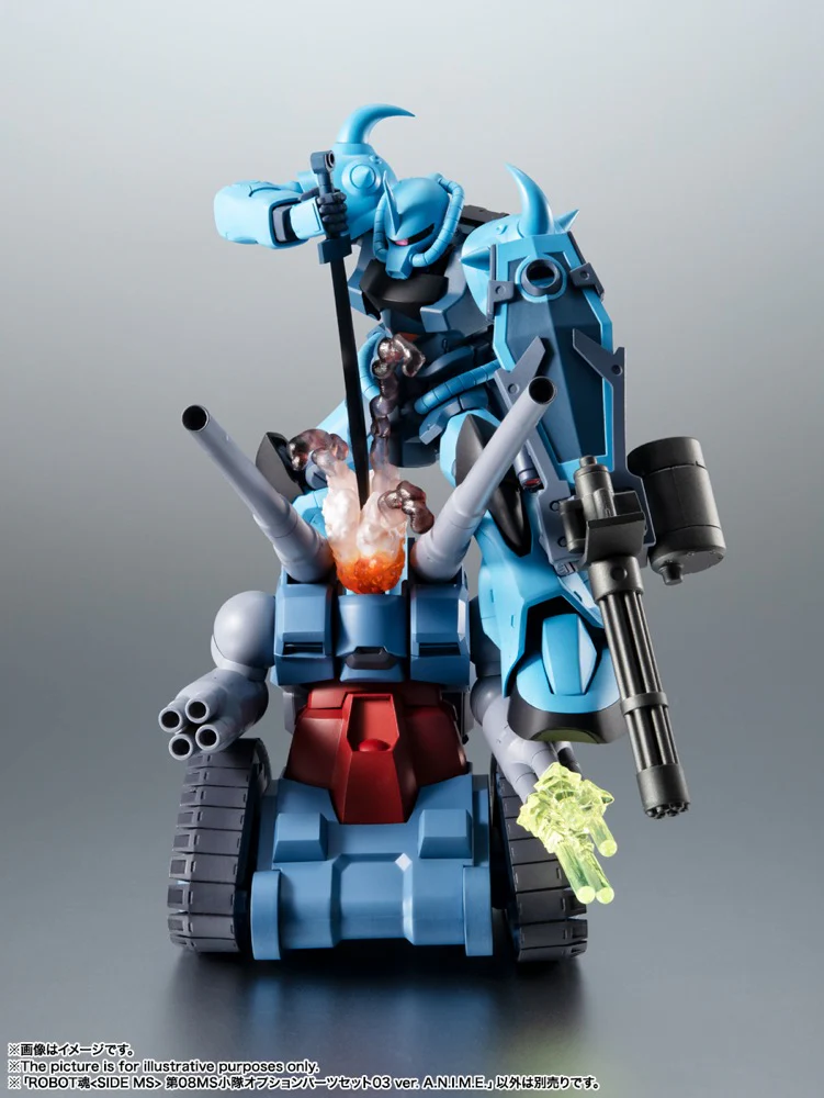 Robot Spirits Mobile Suit Gundam: The 08th MS Team Option Parts Set 03 Ver. A.N.I.M.E. - Image 9
