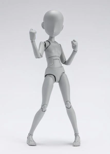 S.H.Figuarts Body-chan Ken Sugimori Edition DX Set (Gray Color Ver.) - Image 3