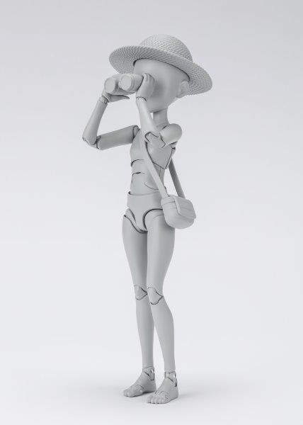 S.H.Figuarts Body-chan Ken Sugimori Edition DX Set (Gray Color Ver.) - Image 4