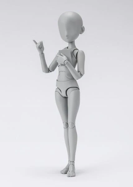 S.H.Figuarts Body-chan Ken Sugimori Edition DX Set (Gray Color Ver.) - Image 5