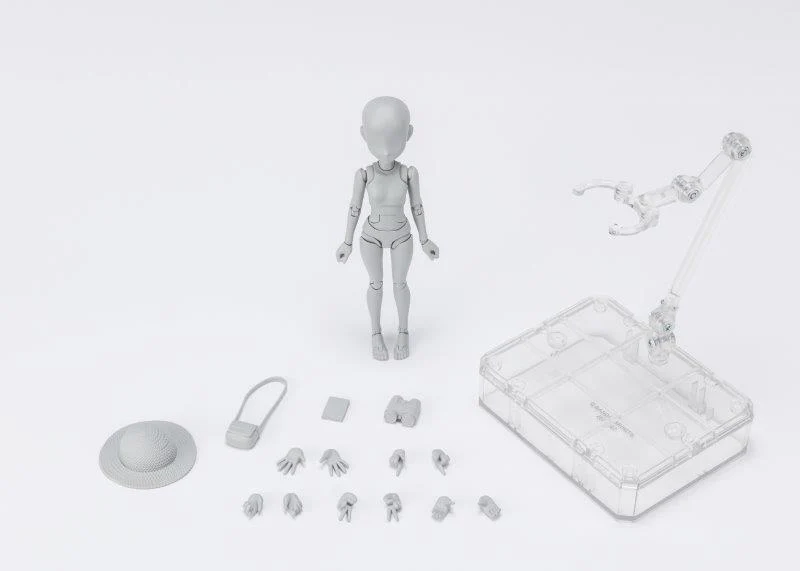 S.H.Figuarts Body-chan Ken Sugimori Edition DX Set (Gray Color Ver.) - Image 6