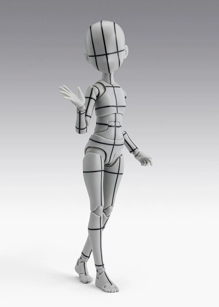 S.H.Figuarts Body-chan Ken Sugimori Edition (Wireframe Gray Color Ver.) - Image 3