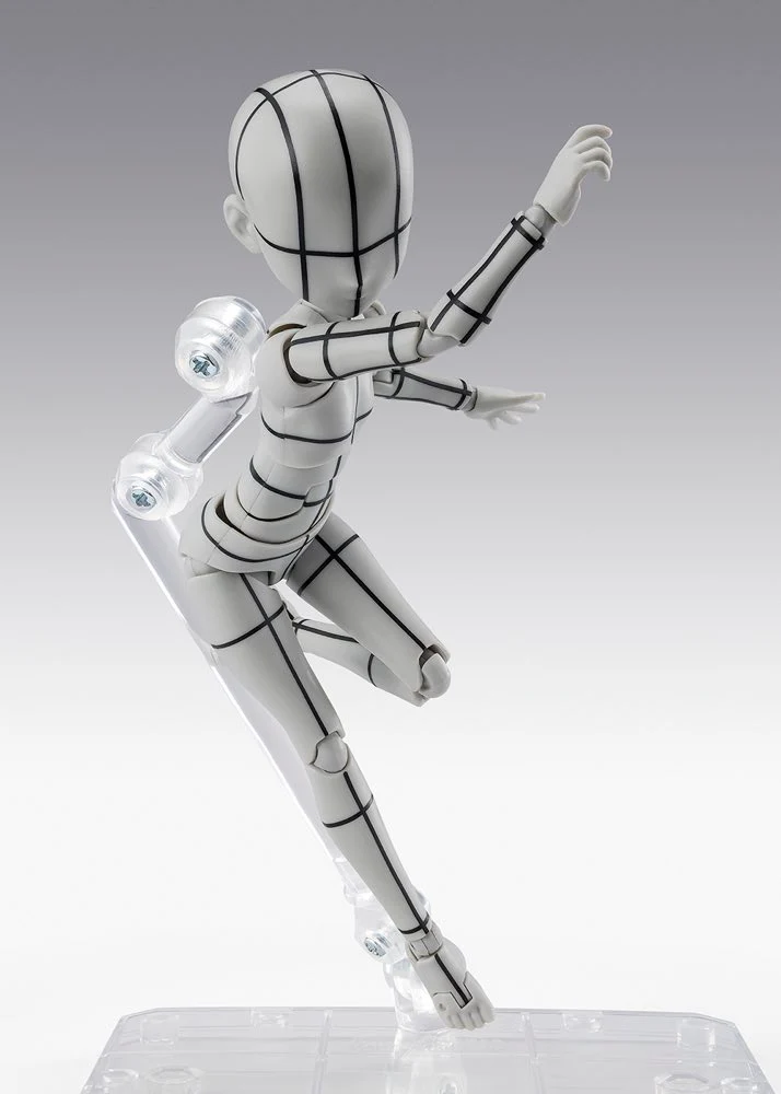 S.H.Figuarts Body-chan Ken Sugimori Edition (Wireframe Gray Color Ver.) - Image 7