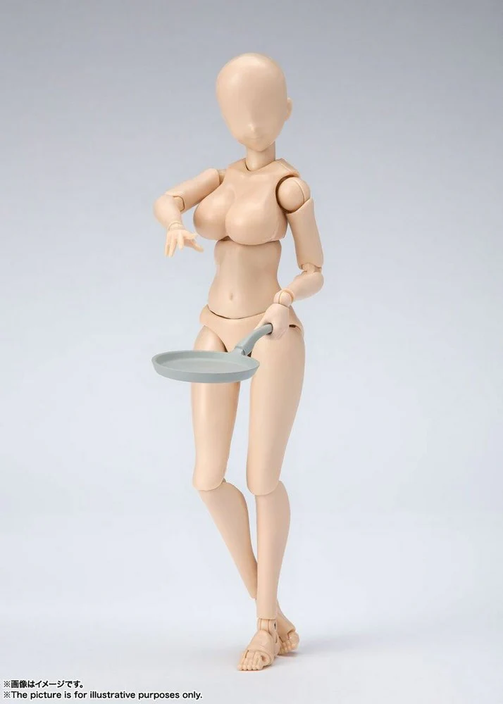 S.H.Figuarts Body-chan Kentaro Yabuki Edition DX Set (Pale Orange Color Ver.) - Image 4
