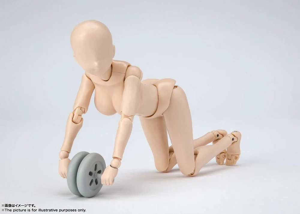 S.H.Figuarts Body-chan Kentaro Yabuki Edition DX Set (Pale Orange Color Ver.) - Image 5