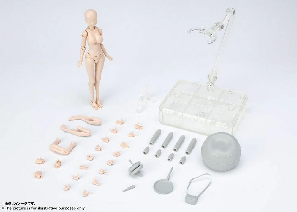 S.H.Figuarts Body-chan Kentaro Yabuki Edition DX Set (Pale Orange Color Ver.) - Image 7