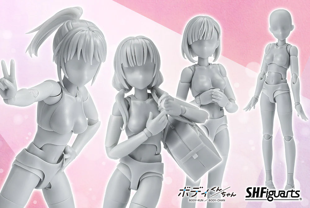 S.H.Figuarts Body-chan School Life Edition DX Set (Gray Color Ver.) - Image 12