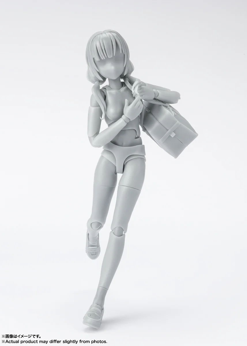 S.H.Figuarts Body-chan School Life Edition DX Set (Gray Color Ver.) - Image 4