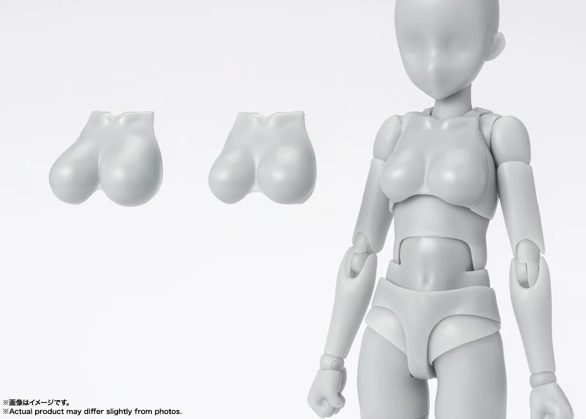 S.H.Figuarts Body-chan School Life Edition DX Set (Gray Color Ver.) - Image 8