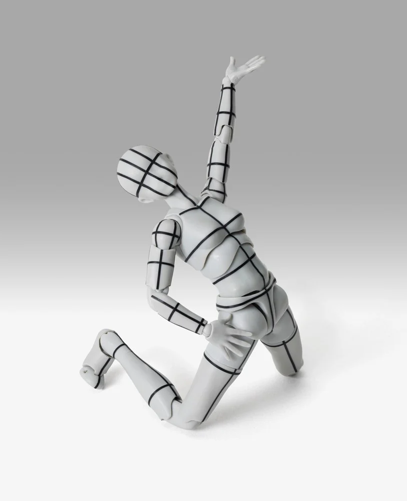 S.H.Figuarts Body-chan Sports Edition Wireframe (Gray Color Ver.) - Image 6