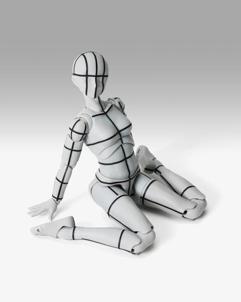 S.H.Figuarts Body-chan Sports Edition Wireframe (Gray Color Ver.) - Image 8