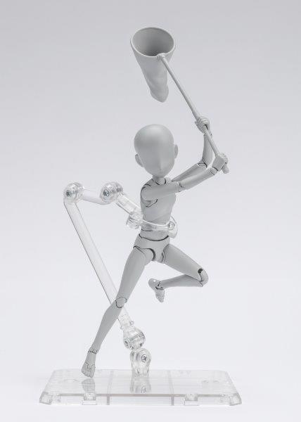 S.H.Figuarts Body-kun Ken Sugimori Edition DX Set (Gray Color Ver.) - Image 4