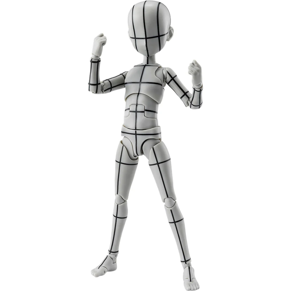 S.H.Figuarts Body-kun Ken Sugimori Edition (Wireframe Gray Color Ver.)