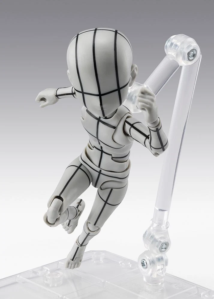 S.H.Figuarts Body-kun Ken Sugimori Edition (Wireframe Gray Color Ver.) - Image 5