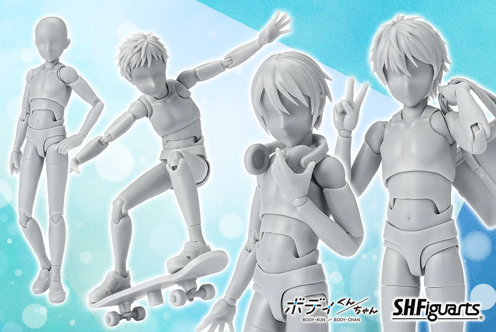 S.H.Figuarts Body-kun School Life Edition DX Set (Gray Color Ver.) - Image 11
