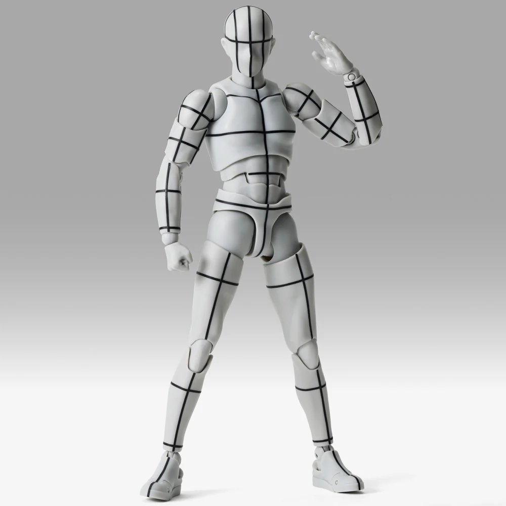S.H.Figuarts Body-kun Sports Edition Wireframe (Gray Color Ver.)