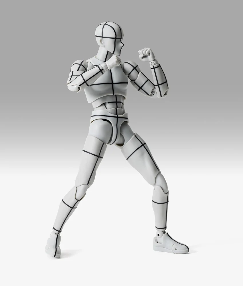 S.H.Figuarts Body-kun Sports Edition Wireframe (Gray Color Ver.) - Image 5