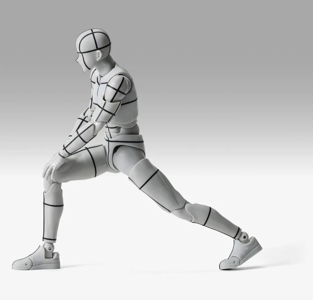 S.H.Figuarts Body-kun Sports Edition Wireframe (Gray Color Ver.) - Image 6
