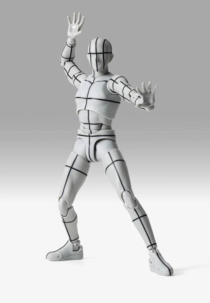S.H.Figuarts Body-kun Sports Edition Wireframe (Gray Color Ver.) - Image 7