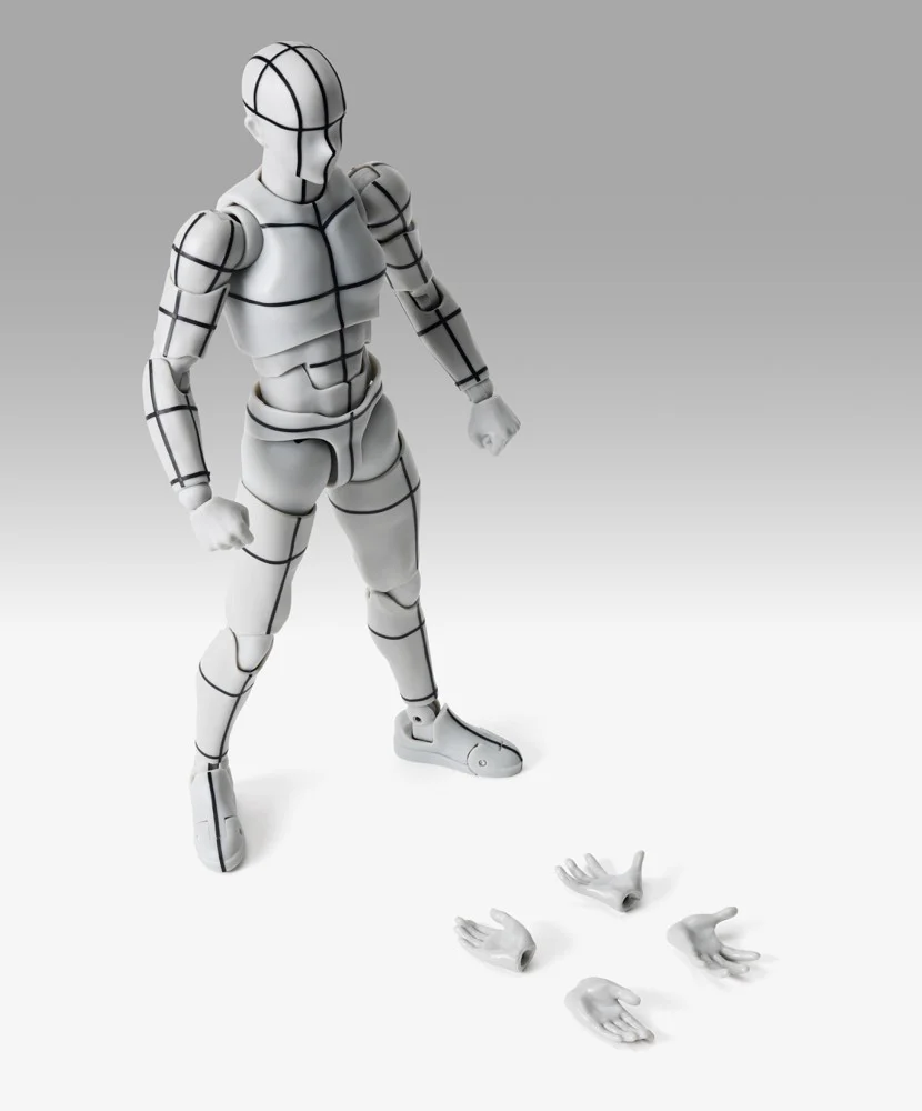 S.H.Figuarts Body-kun Sports Edition Wireframe (Gray Color Ver.) - Image 8