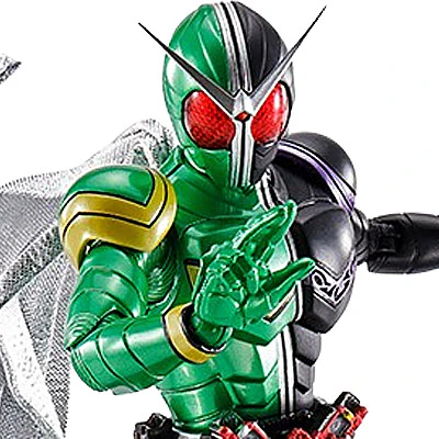 S.H.Figuarts Shinkocchou Seihou Kamen Rider Double Cyclone Joker (Fuuto P.I.) - Image 2