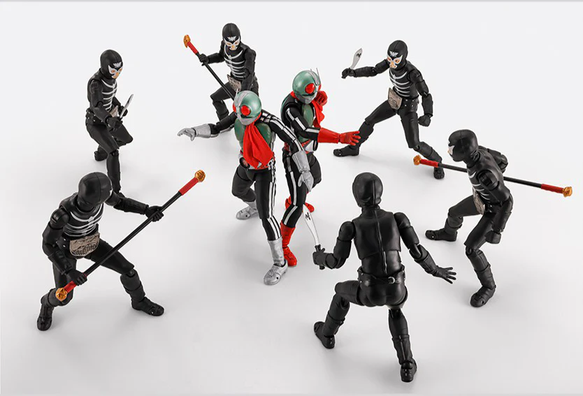 S.H.Figuarts Shocker Combatman Evil Showa Kaijin Edition (Kamen Rider) - Image 9