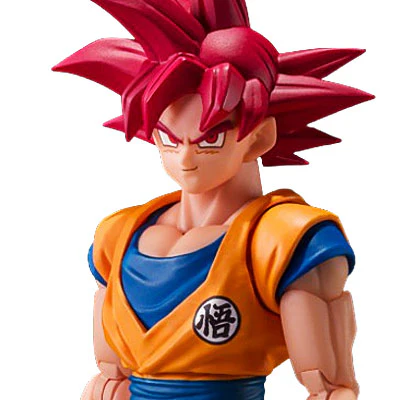 S.H.Figuarts Super Saiyan God Son Goku (God Aura) (Dragon Ball) - Image 2