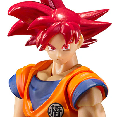 S.H.Figuarts Super Saiyan God Son Goku "Saiyan God of Virtue" - Image 8