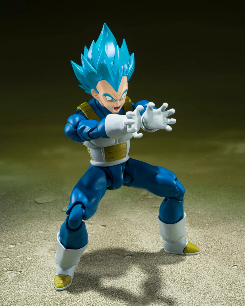 S.H.Figuarts Super Saiyan God Super Saiyan Vegeta "Unwavering Saiyan Pride" - Image 3