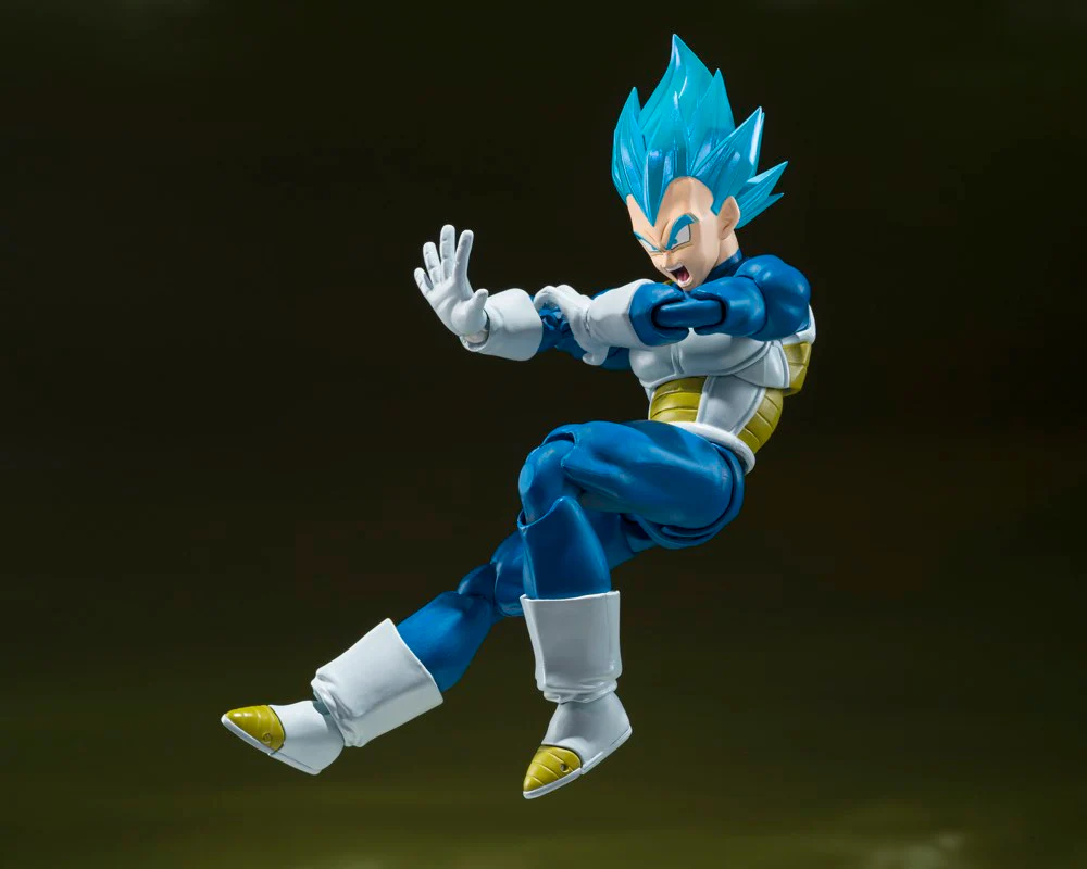 S.H.Figuarts Super Saiyan God Super Saiyan Vegeta "Unwavering Saiyan Pride" - Image 7