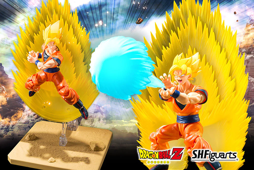 S.H.Figuarts Super Saiyan Son Goku's Effect Parts Set "Teleport Kamehameha" - Image 10