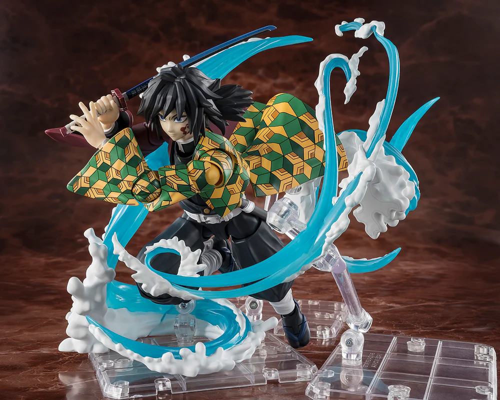 S.H.Figuarts Tanjiro Kamado and Giyu Tomioka Water Breathing Effect Set (Demon Slayer: Kimetsu no Yaiba) - Image 6