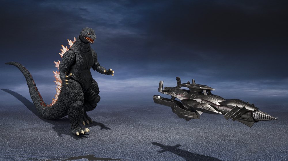 S.H.MonsterArts Godzilla [2004] Heat Ray Ver. Vs. New Gotengo - Image 10