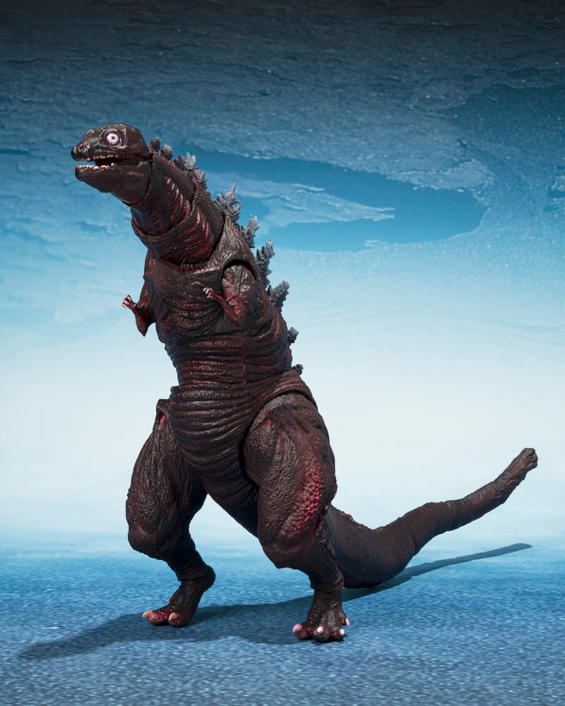 S.H.MonsterArts Godzilla [2016] The Second Form & Third Form & Giant Unidentified Creature Set - Image 9