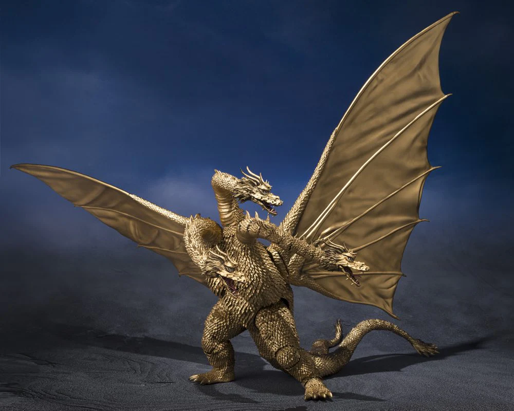 S.H.MonsterArts King Ghidorah [1972] - Image 10